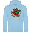 Женская толстовка (худи) Planet Express logo Голубой фото