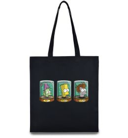 Эко-сумка Past Present Future Cartoon