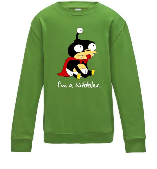 Детский Свитшот Nibbler Лаймовый фото