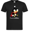 Мужская футболка Nibbler Черный фото