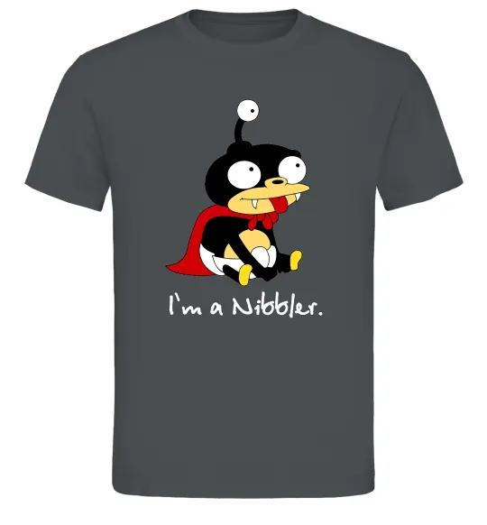 Мужская футболка Nibbler Графит фото