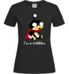 Женская футболка Nibbler Черный фото