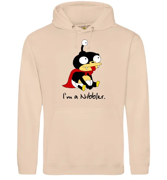 Женская толстовка (худи) Nibbler Песочный фото