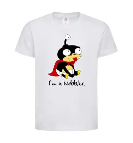 Детская футболка Nibbler Белый фото