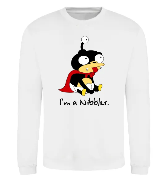 Свитшот Nibbler Белый фото