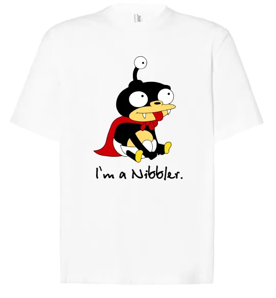 Футболка Оверсайз Nibbler Белый фото