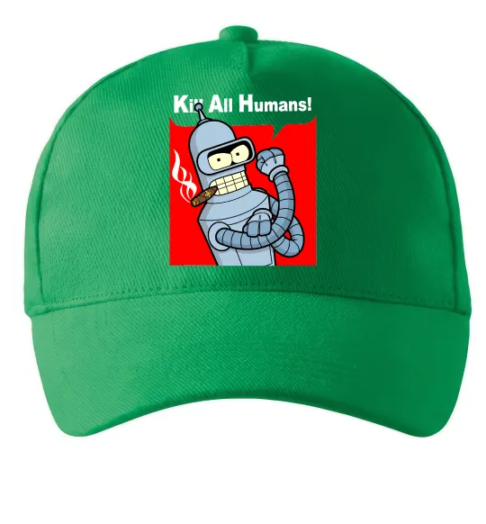 Кепка Bender Kill human Зелений фото