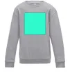 Детский Свитшот Люмінесцентний принт “Малюй світлом” Серый меланж фото