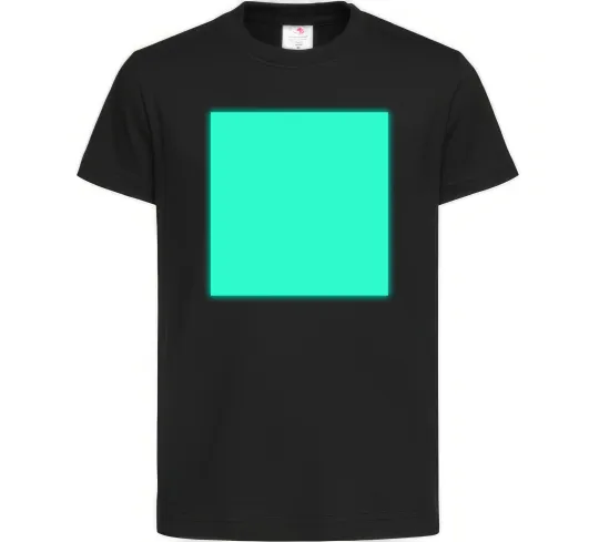 Детская футболка Люмінесцентний принт “Малюй світлом” Черный фото