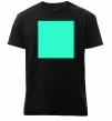 Мужская премиум футболка Люмінесцентний принт “Малюй світлом” Черный фото
