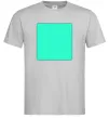 Мужская футболка Люмінесцентний принт “Малюй світлом” Серый фото