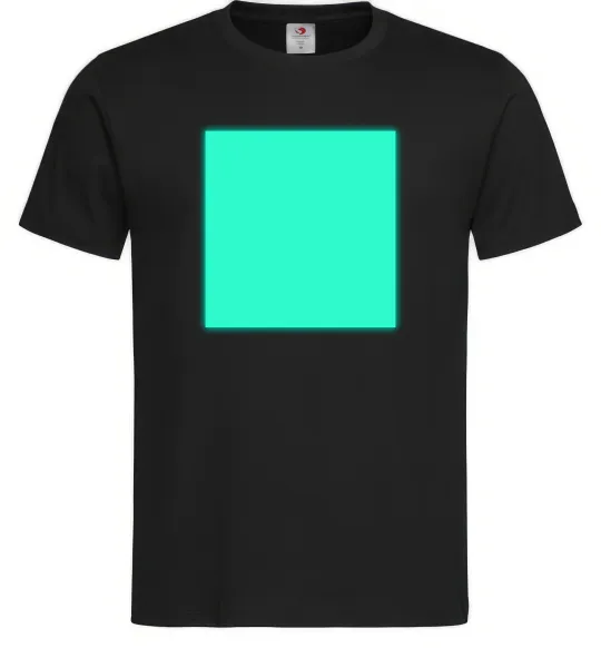 Мужская футболка Люмінесцентний принт “Малюй світлом” Черный фото