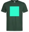 Мужская футболка Люмінесцентний принт “Малюй світлом” Темно-зеленый фото