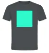 Мужская футболка Люмінесцентний принт “Малюй світлом” Графит фото