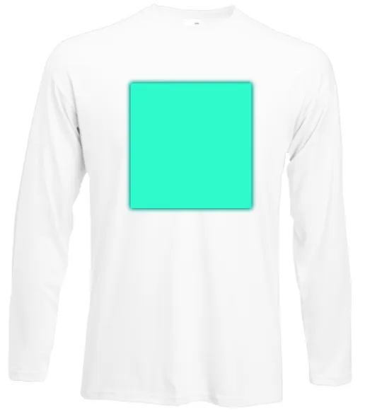 Лонгслив Люмінесцентний принт “Малюй світлом” Белый фото