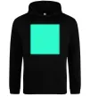 Мужская толстовка (худи) Люмінесцентний принт “Малюй світлом” Черный фото