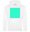Мужская толстовка (худи) Люмінесцентний принт “Малюй світлом” Белый фото