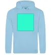 Мужская толстовка (худи) Люмінесцентний принт “Малюй світлом” Голубой фото