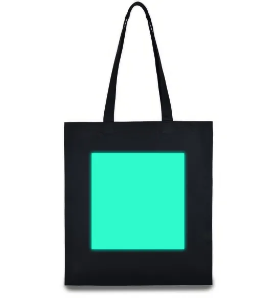 Эко-сумка Люмінесцентний принт “Малюй світлом” Черный фото