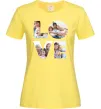 Женская футболка Love фото Лимонный фото
