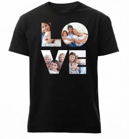 Чоловіча преміум футболка Love фото