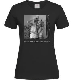 Женская футболка Фото з підписом та датою