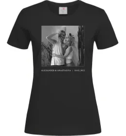 Женская футболка Love фото Темно-синий фото