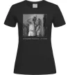 Жіноча футболка Фото з підписом та датою Чорний фото