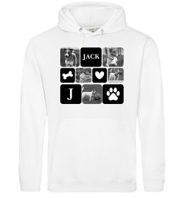 Жіноча толстовка (худі) Фото тварин з символами