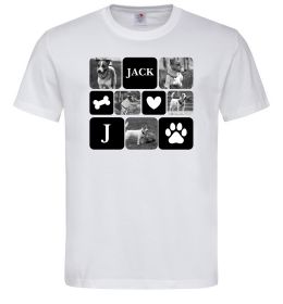 Мужская футболка Фото тварин з символами