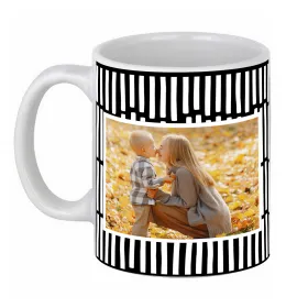 Чашка керамическая Фото з рамкою Белый фото