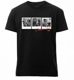 Чоловіча преміум футболка Фото в рамці полароїд