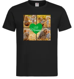 Чоловіча футболка Love you 8 фото Чорний фото