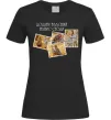Женская футболка 4 фото з написом Черный фото