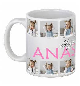 Чашка керамическая Happy Birthday іменний з фото