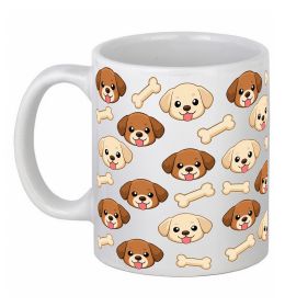 Чашка керамическая Песики з кістками