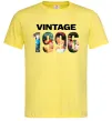Чоловіча футболка Vintage фото з датою Лимонний фото