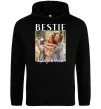 Чоловіча толстовка (худі) Bestie іменні Чорний фото