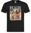 Чоловіча футболка Bestie іменні Чорний фото