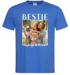 Чоловіча футболка Bestie іменні Яскраво-синій фото