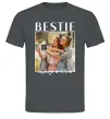 Чоловіча футболка Bestie іменні Графіт фото