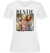Жіноча футболка Bestie іменні Білий фото