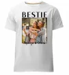 Чоловіча преміум футболка Bestie іменні Білий фото