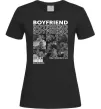 Жіноча футболка Boyfriend Чорний фото