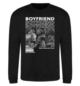 Свитшот Boyfriend Черный фото