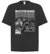 Футболка Оверсайз Boyfriend Чорний фото