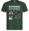 Чоловіча футболка Boyfriend Темно-зелений фото