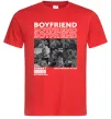 Чоловіча футболка Boyfriend Червоний фото