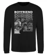 Світшот Boyfriend Чорний фото