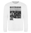 Свитшот Boyfriend Белый фото